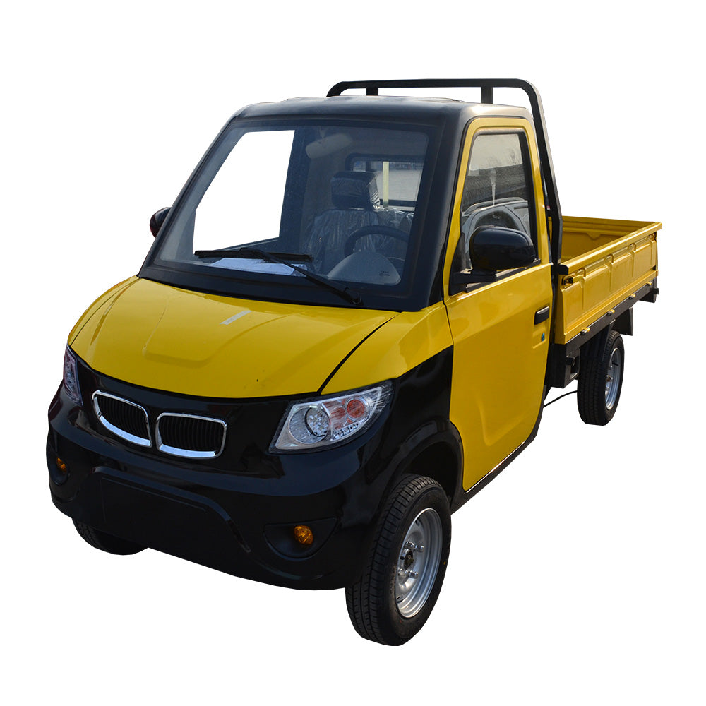 Flat Bed E V Delivery Truck